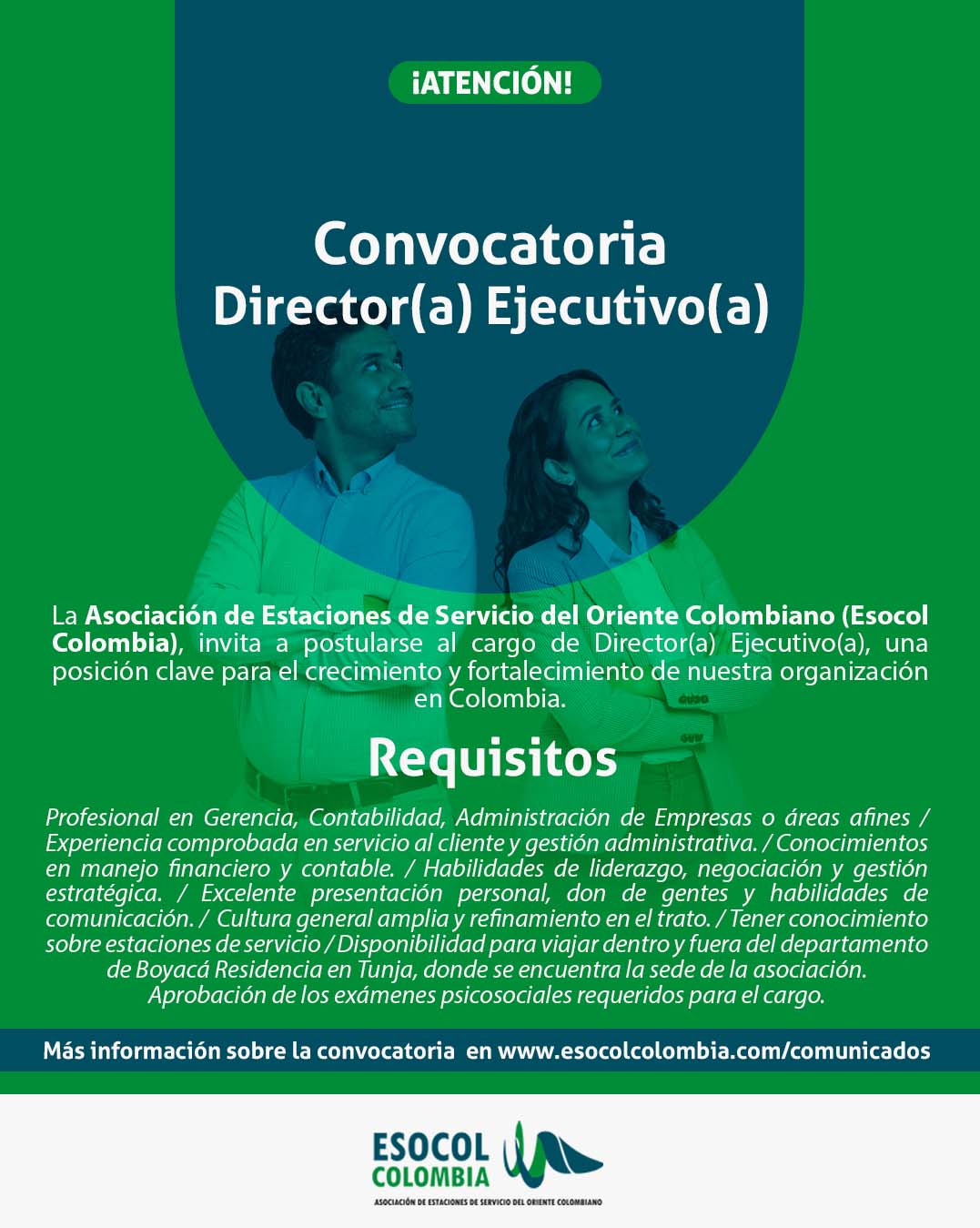 CONVOCATORIA DIRECTOR EJECUTIVO SEPT 2025