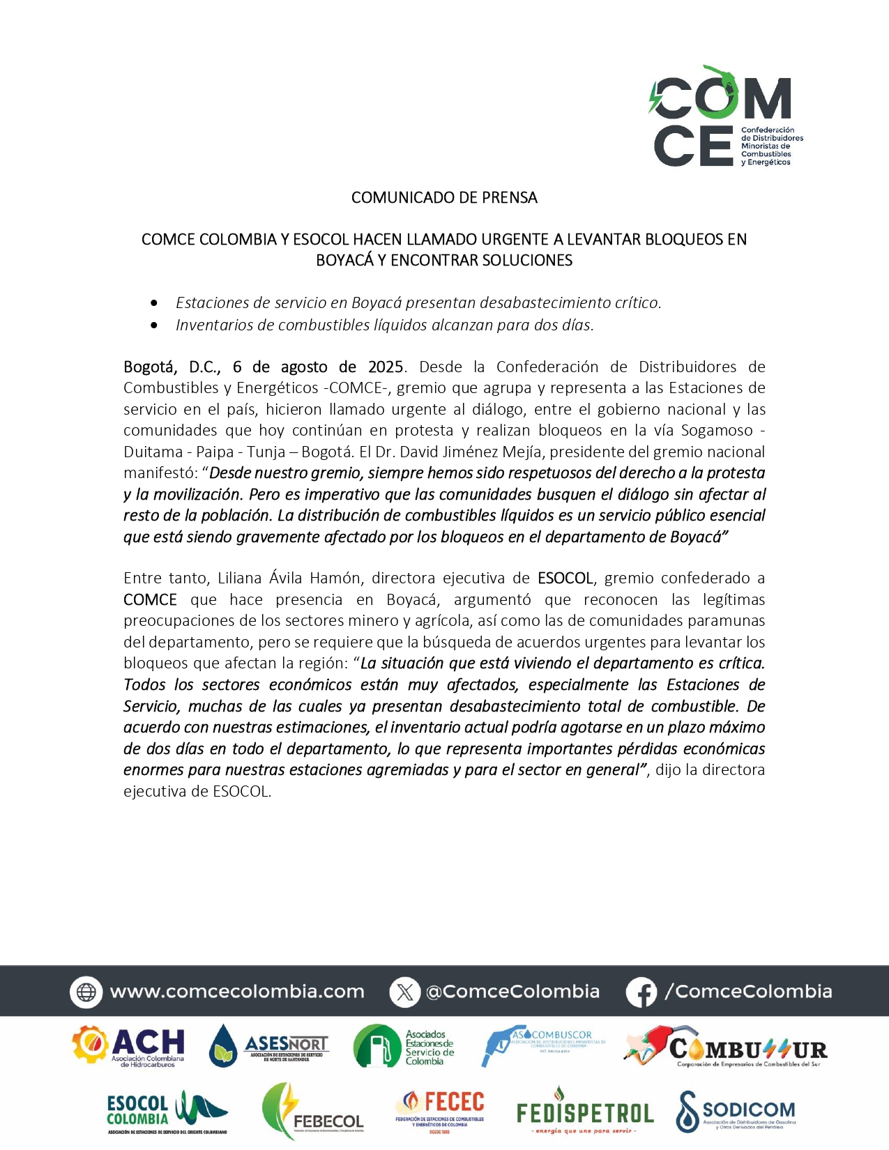 comunicado esocol bloqueos page 0001