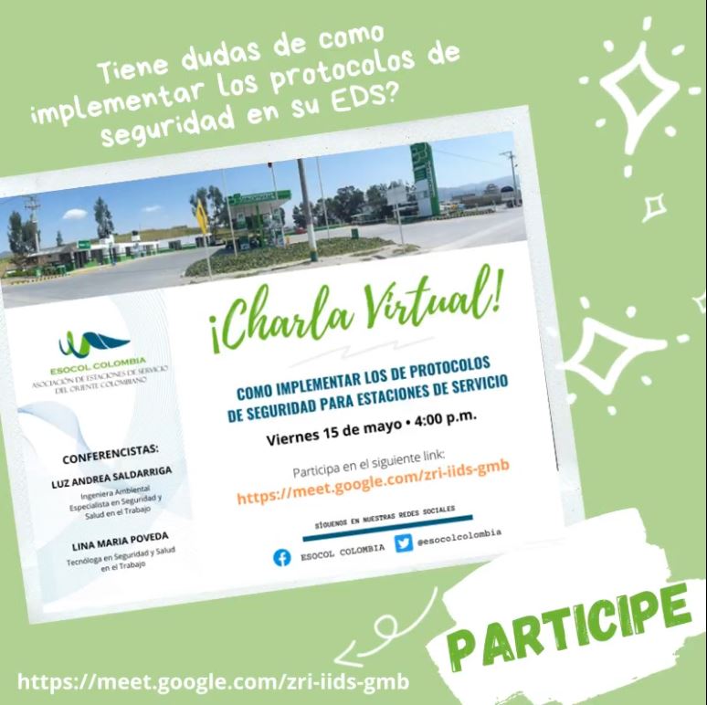 Charla virtual protocolos EDS