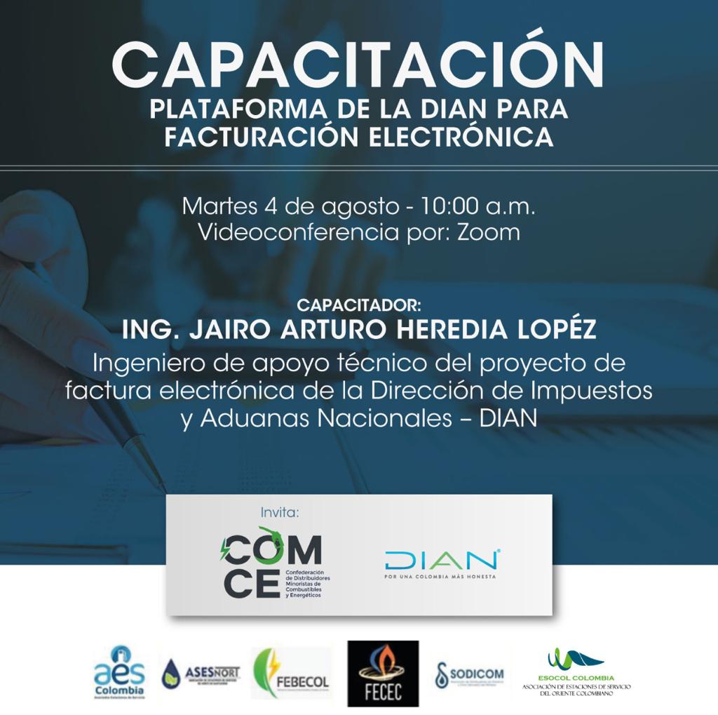 Capacitación 4 de agosto plataforma Dian
