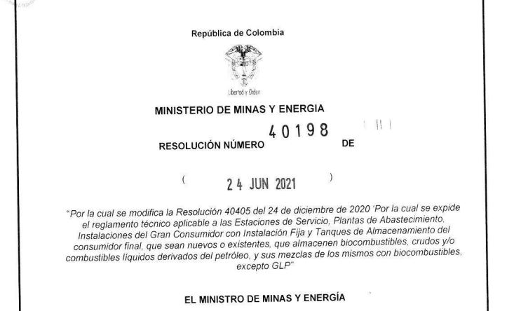 resolucion 40198 24 jun 2021